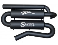 Super Silent Muffler for 2016-21 RZR/RZR-4 Turbo and Turbo S Models