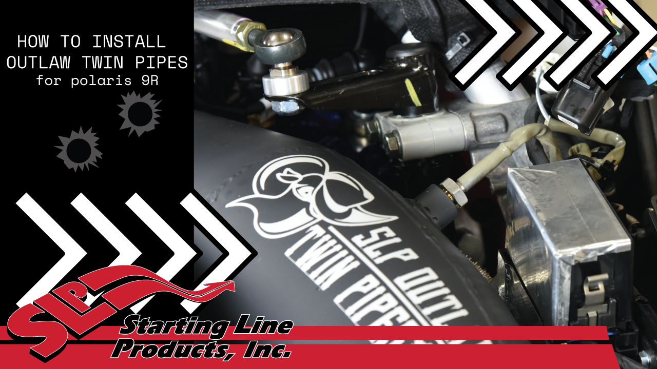 Polaris 9R Outlaw Twin Pipes Installation Guide | Starting Line Products